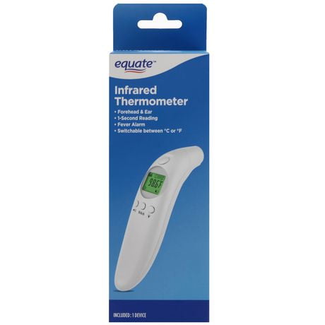 Thermomètre infrarouge Equate 1&nbsp;appareil