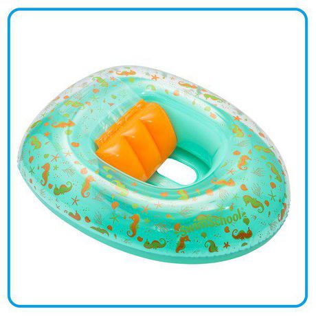 Swimschool Babyboat with Adjustable Pillow Support, Swimschool Babyboat