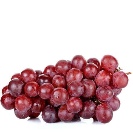 Grapes, Red Seedless, 1 Bag, 0.63 - 1.00 kg