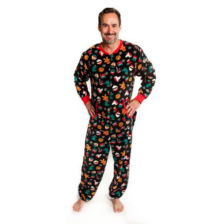 George Men's Holiday One-piece with personalized bum flap - Walmart.ca