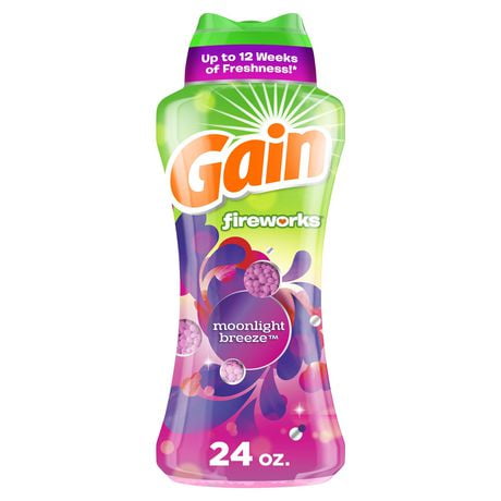 Gain Fireworks In-Wash Scent Booster Beads, Moonlight Breeze, 680G
