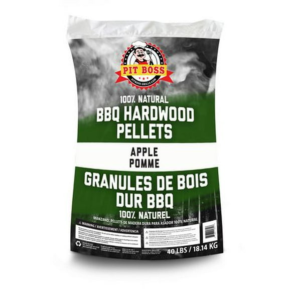 Pit Boss Apple Natural BBQ Hardwood Pellets