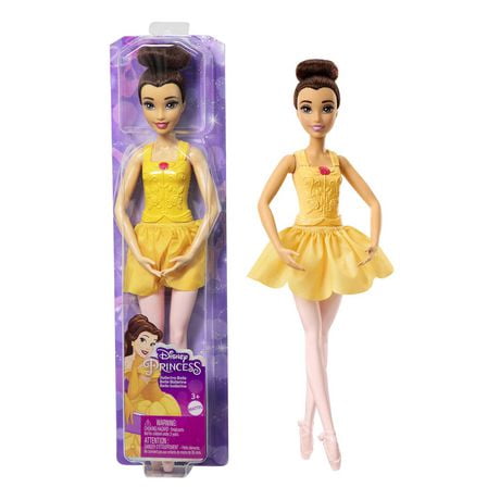 Disney Princess Ballerina Belle Doll, Ages 3+