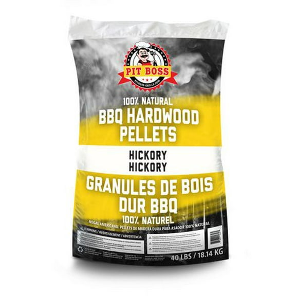 Pit Boss Hickory Natural BBQ Hardwood Pellets
