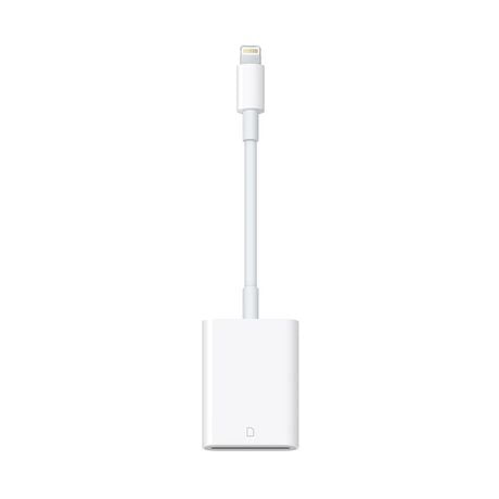 Apple Lightning to SD Card Camera Reader (MJYT2AM/A), View Photos From SD Card