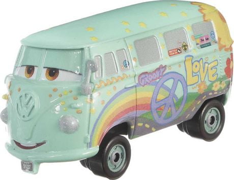 Disney and Pixar Cars Fillmore 1 55 Scale Die Cast Vehicles For Kids Ages 3 Years