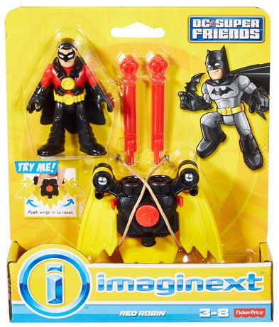 Fisher-Price Imaginext DC Super Friends Red Robin Figure Pack | Walmart.ca