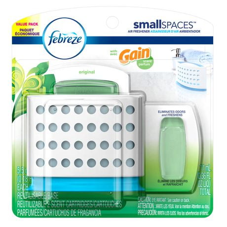Febreze SmallSpaces with Gain Original Starter Kit and Refills Value ... Febreze SmallSpaces with Gain Original Starter Kit and Refills Value ...