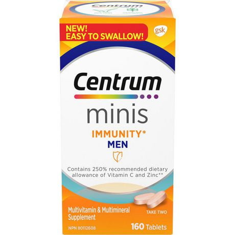 Centrum Minis Immunity Men - 160 Tablets, 160 Tablets