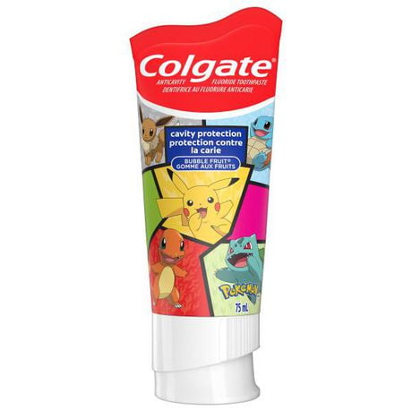 Dentifrice au fluorure pour enfants Colgate - Pokémon - 75 mL 75 ml