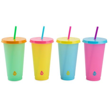 TAL Color Changing Cups, 4 Pack, Glitter - Walmart.ca