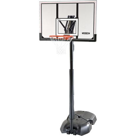 LIFETIME Adjustable Portable Basketball Net (50-Inch Polycarbonate)