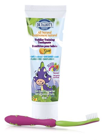 Dentifrice Sans Flurore Avec Citroganix Et Brosse A Dents Pour Bebes De Nuby Walmart Canada