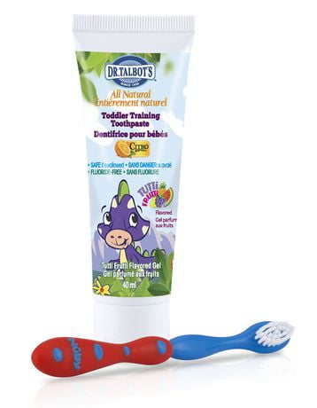 Dentifrice Sans Flurore Avec Citroganix Et Brosse A Dents Pour Bebes De Nuby Walmart Canada