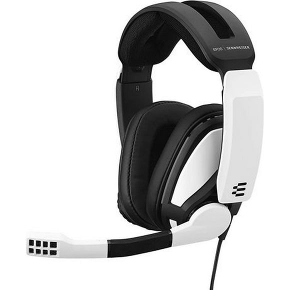 Sennheiser Gsp 301 Closed Back Gaming Headset For Pc, Mac, Ps4 And Xbox One, Black and White