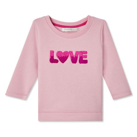 girls fleece sweatshirt