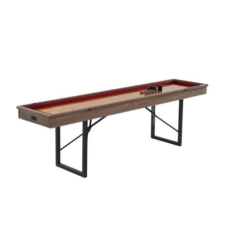 Barrington EZ Fold 9 pi. Table de jeu de palets, accessoires inclus