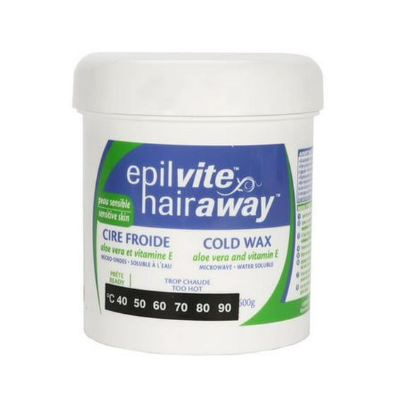 Epil-Vite / Hair-Away Cire Froide Peau Sensible - 600 g Cire Froide Peau Sensible.