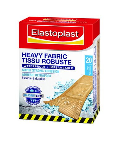 Elastoplast Heavy Fabric Waterproof Strips 20s | Walmart Canada