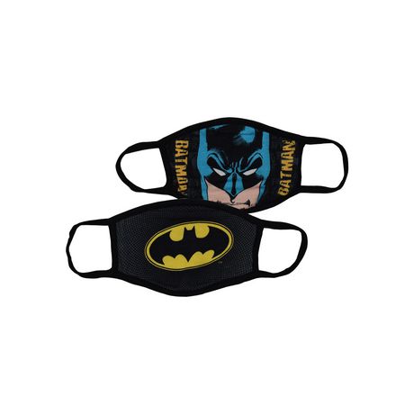 Boys 2 Pack Batman Front Face Face Mask | Walmart Canada