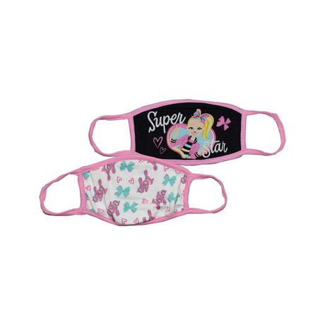 Girls Jojo Siwa 2 Pack Jojo Siwa Peace Face Mask | Walmart ...