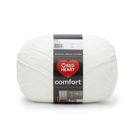 Red Heart® Fil Comfort®, Solide, Acrylique #4 Moyen, 16oz/454g, 867 Yards Fil polyvalent grande taille de pelote