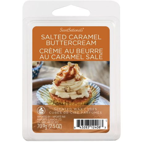 ScentSationals Scented Wax Cubes - Salted Caramel Buttercream, 2.5 oz (70.9 g)