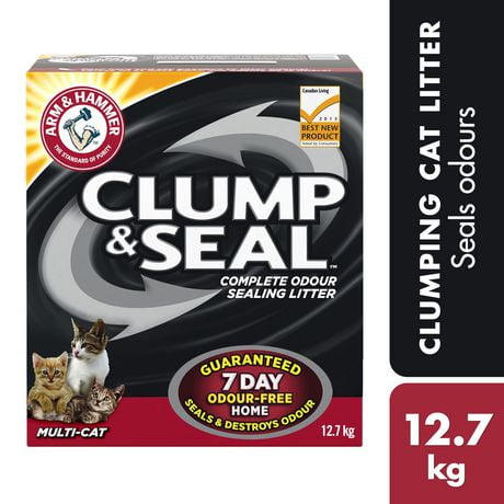 Arm & Hammer Clump & Seal Multi-Cat Clumping Cat Litter, 12.7 kg