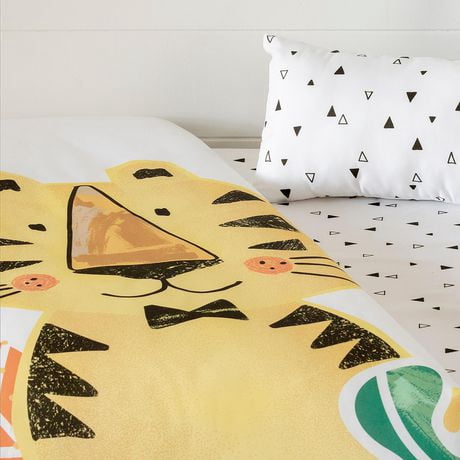 Ens Literie 4 Pieces Bebe Tigre Dreamit Noir Et Blanc De Meubles South Shore Walmart Canada