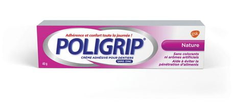 poligrip denture adhesive cream flavour walmart