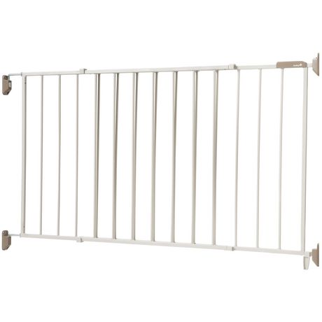 safety first top of stairs metal swing gate