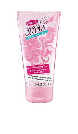 Dippity Do Girls With Curls Curl Defining Cream Nourishes, Controls And Defines Dry, Frizzy And Curly Hair Colour-Safe & Paraben-Free With Natur