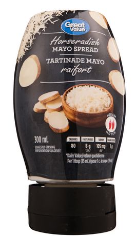 Great Value Horseradish Mayo Spread | Walmart Canada