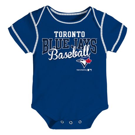 Mlb Toronto Blue Jays Infant Girls' 3pk Bodysuits : Target