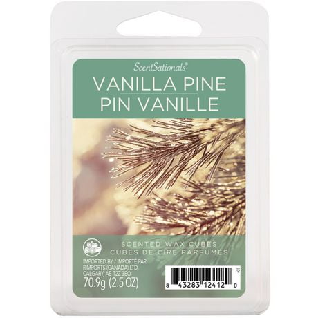 ScentSationals Scented Wax Cubes - Vanilla Pine, 2.5 oz (70.9 g)