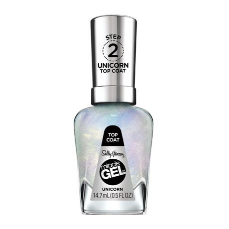 Sally Hansen - Miracle Gel™ Top Coat Activator, 2 Step Gel-like System, No UV Light Needed, Up to 8 Day of colour & shine, Chip-resistant and long-wear nail polish