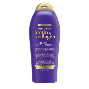 OGX Volumizing Biotin & Collagen Shampoo for Fine Hair, Large Size, 750ml