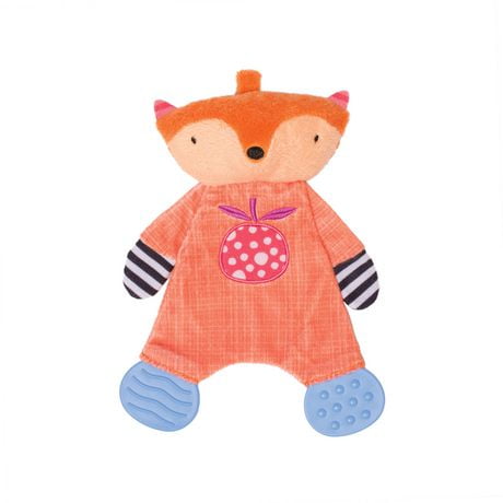 Manhattan Toy Copertina Morbida Fairytale Snuggle Fox: Lovey Per Neonati Con Volpe, 48cm, Multicolore