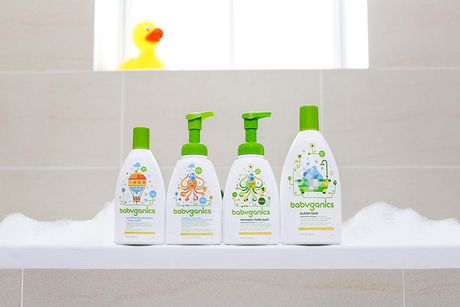 babyganics body wash
