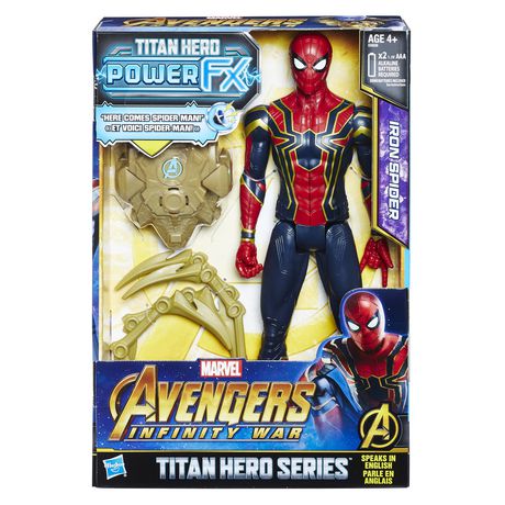 infinity war iron spider toy