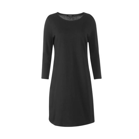 George Women's Long Sleeved Jersey Dress | Walmart Canada