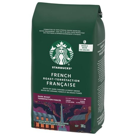 roast starbucks french 340g coffee bean whole ground walmart ca zoom