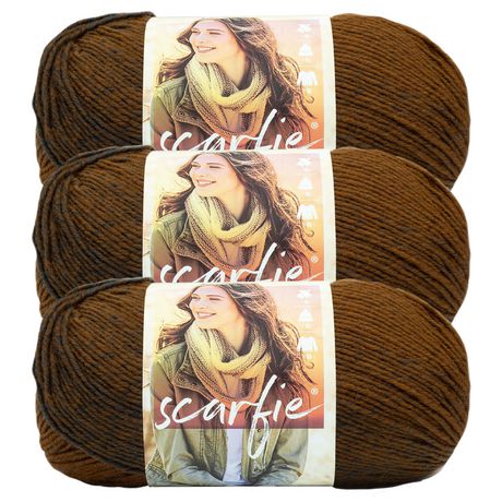 Lion Brand Scarfie Yarn-Rose/Dusty Rose 826-245