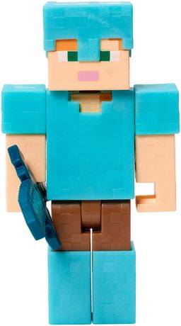 Minecraft Alex en Diamant Armor Action Figure