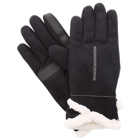 isotoner® Women's IS044 SmartDri® SmarTouch® Microsuede Gloves, Sizes:<br>S/M<br>L/XL