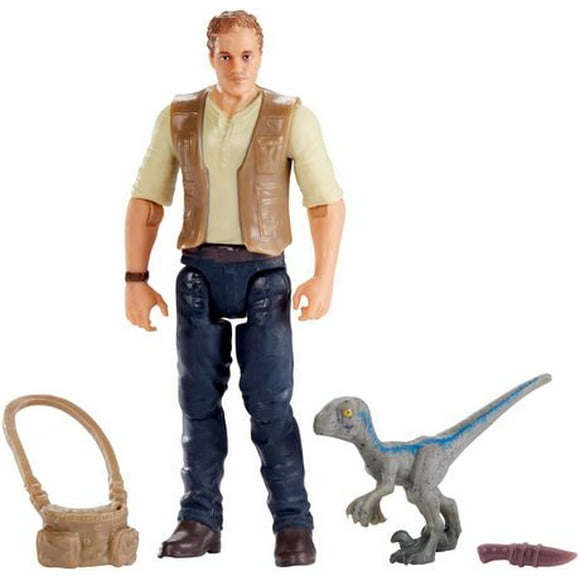 Jurassic World Basic Figure Owen & Baby "blue"