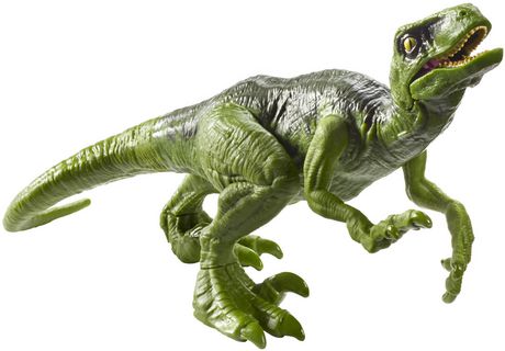 jurassic world attack pack velociraptor blue