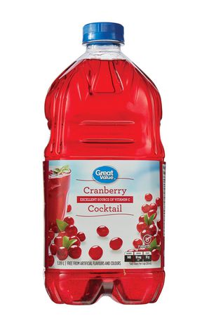 value great cranberry cocktail ca walmart