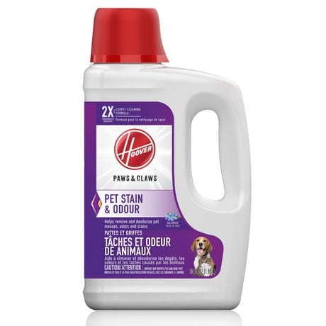 HOOVER® Pet Stain & Odour Carpet Cleaning Formula, Helps remove tough pet messes