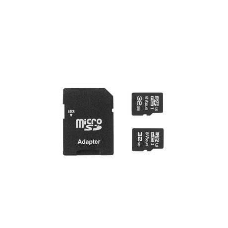 blackweb 2-Pack 32 GB UHS-I U3 V30 A1 microSDHC Memory Cards ...